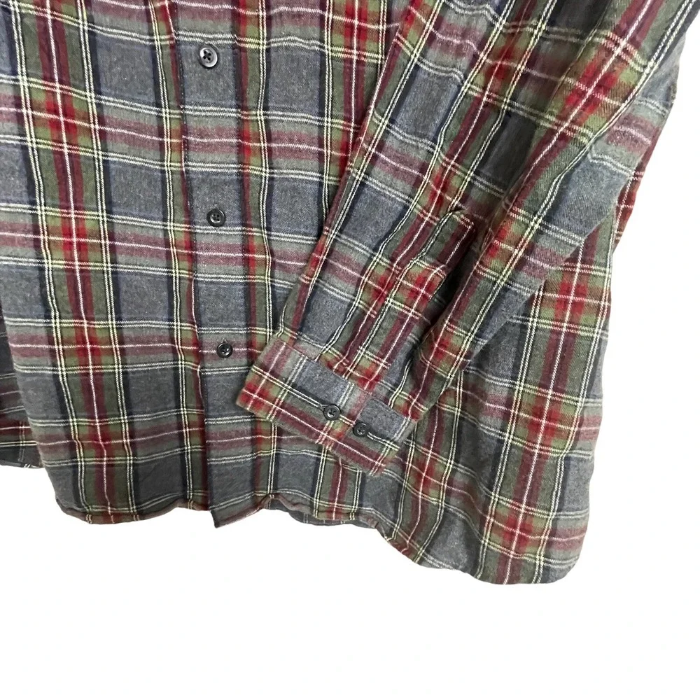 L.L. Bean Plaid Flannel Shirt XXL Trailcore Heritage Classic‎ Gorpcore Outdoor
